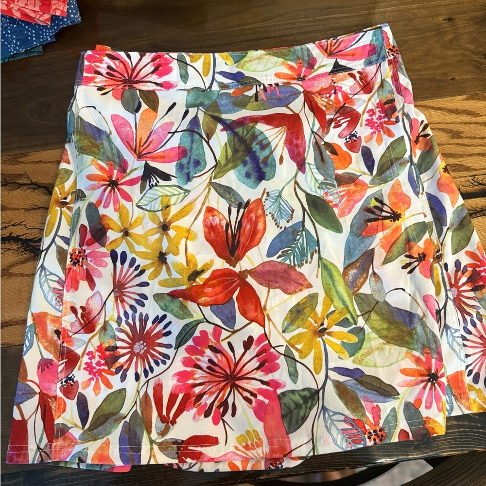 Ripskirt Hawaii Colorful Floral A-Line Skirt